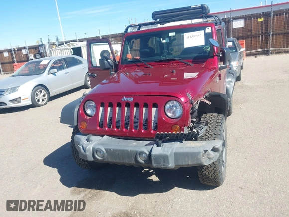 2013 Jeep Wrangler Sport with VIN 1C4AJWAG3DL608342, listed as a IAAI auction lot 41858662 with 118,504 mi miles and . Bid and sale history available at DreamBid. Image 12.