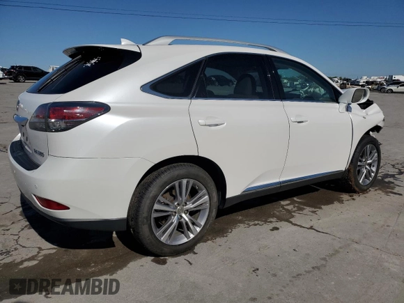 2015 Lexus RX 350 with VIN 2T2ZK1BA8FC197278, listed as a Copart auction lot 51862355 with 104,440 mi miles and Salvage Title. Bid and sale history available at carsss.com. Image 3.