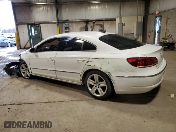 2014 Volkswagen CC R-Line with VIN WVWBN7AN2EE535385, listed as a Copart auction lot 81300224 with 91,953 mi miles and Salvage Title. Bid and sale history available at carsss.com. Image 2.