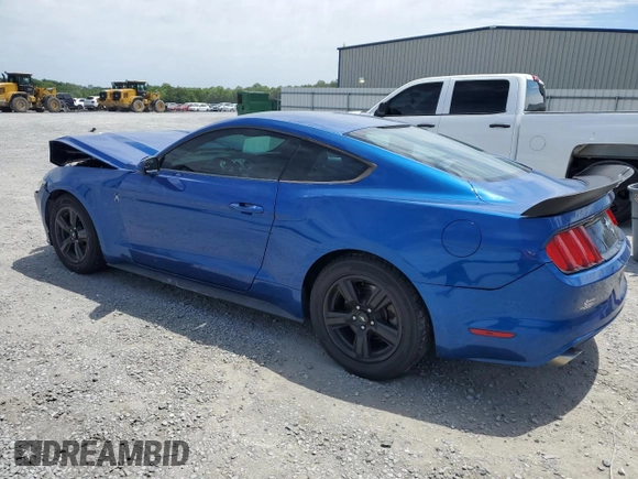 2017 Ford Mustang V6 with VIN 1FA6P8AM2H5301038, listed as a Copart auction lot 57375185 with 61,158 mi miles and Salvage title. Bid and sale history available at DreamBid. Image 2.