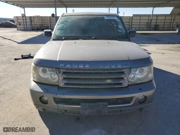 2008 Land Rover Range Rover Sport HSE with VIN SALSK25418A186706, listed as a Copart auction lot 43935985 with 143,367 mi miles and Clean Title. Bid and sale history available at carsss.com. Image 5.
