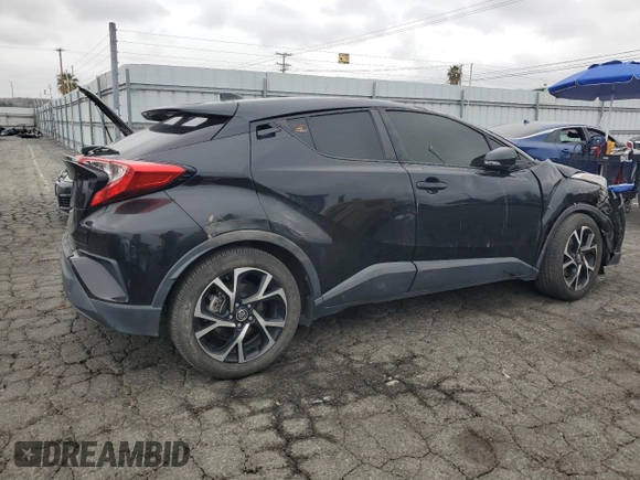 2019 Toyota C-HR XLE z VIN JTNKHMBX8K1055954, wystawiony jako Copart lot #53290965 z przebiegiem 63 265 mil mil oraz Szkoda całkowita • Salvage title. Historia ofert i sprzedaży dostępna na DreamBid. Obrazek 3.
