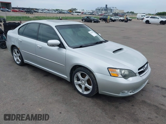 2005 Subaru Legacy GT Limited with VIN 4S3BL676854220824, listed as a IAAI auction lot 42347882 with 156,864 mi miles and . Bid and sale history available at DreamBid. Image 1.