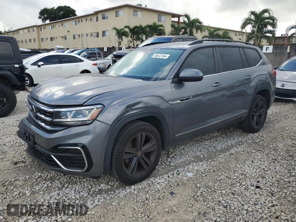 2021 Volkswagen Atlas SE with VIN 1V2PR2CA5MC525207, listed as a Copart auction lot 46195945 with 130,206 mi miles and Non repairable. Bid and sale history available at DreamBid. Image 1.