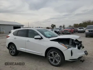 2024 Acura RDX w/Advance Package with VIN 5J8TC2H7XRL023364, listed as a Copart auction lot 78395644 with 6,953 mi miles and Salvage Title. Bid and sale history available at carsss.com. Image 4.