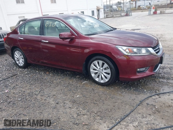 2013 Honda Accord Sdn EX-L with VIN 1HGCR2F87DA079776, listed as a IAAI auction lot 41666417 with 73,149 mi miles. Bid and sale history available at carsss.com. Image 1.