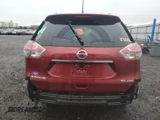 2016 Nissan Rogue SV z VIN 5N1AT2MV5GC842527, wystawiony jako Copart lot #51506105 z przebiegiem 98 047 mil mil oraz Szkoda całkowita • Salvage title. Historia ofert i sprzedaży dostępna na DreamBid. Obrazek 6.