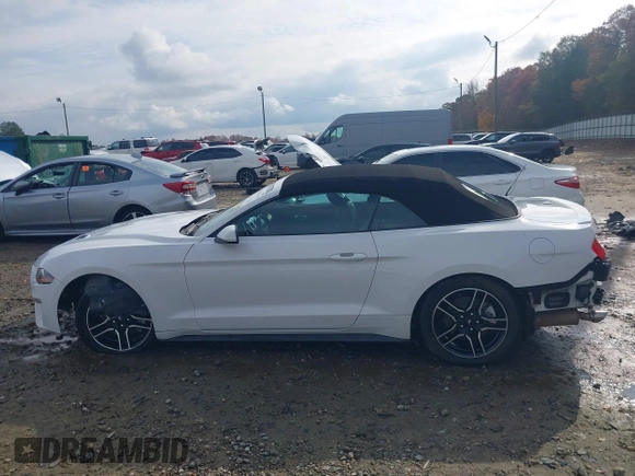 2021 Ford Mustang EcoBoost with VIN 1FATP8UH1M5105152, listed as a IAAI auction lot 40967651 with 81,514 mi miles and . Bid and sale history available at DreamBid. Image 15.
