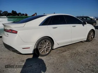 2013 Lincoln MKZ with VIN 3LN6L2JK1DR800952, listed as a Copart auction lot 48518525 with 201,830 mi miles and Salvage Title. Bid and sale history available at DreamBid. Image 3.