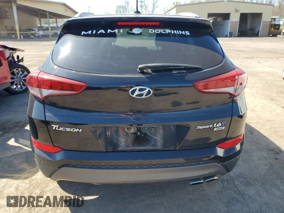 2016 Hyundai Tucson Limited with VIN KM8J3CA29GU036099, listed as a Copart auction lot 51819014 with 81,176 mi miles and Clean Title. Bid and sale history available at carsss.com. Image 6.