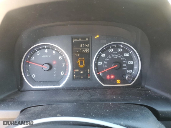 2009 Honda CR-V EX-L with VIN JHLRE48769C022150, listed as a Copart auction lot 82207004 with 127,142 mi miles and Clean Title. Bid and sale history available at carsss.com. Image 9.
