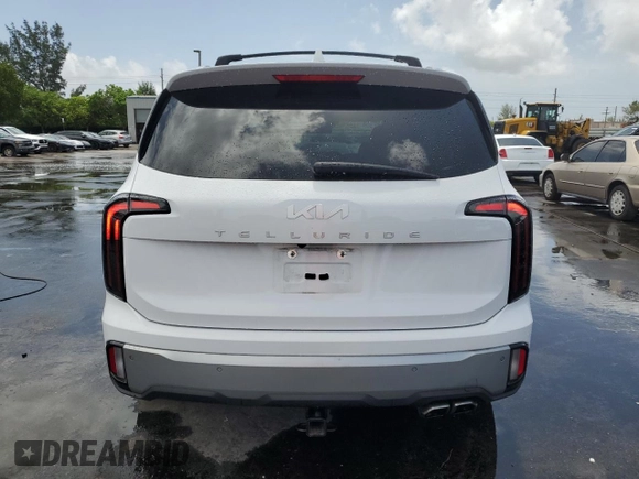 2023 Kia Telluride SX z VIN 5XYP54GC5PG334276, wystawiony jako Copart lot #60666075 z przebiegiem 44 447 mil mil oraz Szkoda całkowita • Salvage title. Historia ofert i sprzedaży dostępna na DreamBid. Obrazek 6.