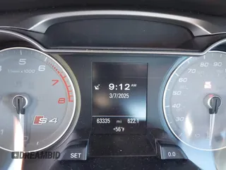 2015 Audi S4 Premium Plus with VIN WAUBGAFL6FA023620, listed as a IAAI auction lot 41414336 with 63,335 mi miles. Bid and sale history available at carsss.com. Image 7.