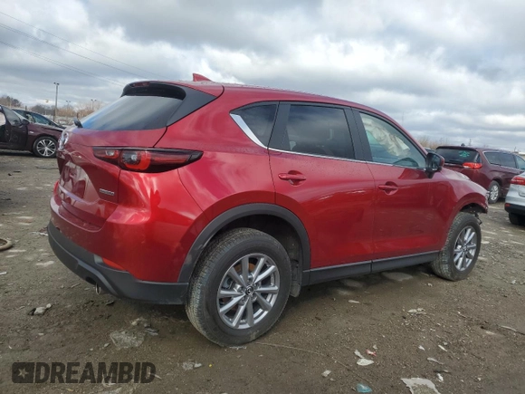 2023 Mazda CX-5 S Preferred with VIN JM3KFBCM7P0266277, listed as a Copart auction lot 47000455 with 22,792 mi miles and Salvage Title. Bid and sale history available at carsss.com. Image 3.
