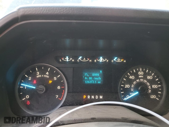 2019 Ford F-150 XL with VIN 1FTEW1E5XKKC41201, listed as a Copart auction lot 43567325 with 126,311 mi miles and Salvage Title. Bid and sale history available at carsss.com. Image 9.