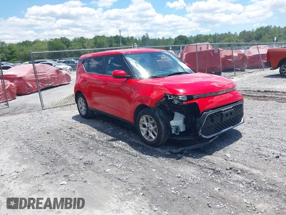 2023 Kia Soul LX with VIN KNDJ23AU7P7217855, listed as a IAAI auction lot 42191798 with 44,347 mi miles and . Bid and sale history available at DreamBid. Image 1.