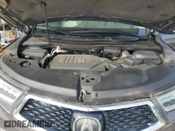 2017 Acura MDX Technology z VIN 5FRYD3H5XHB012595, wystawiony jako Copart lot #48132595 z przebiegiem 130 782 mil mil oraz Szkoda całkowita • Salvage title. Historia ofert i sprzedaży dostępna na DreamBid. Obrazek 11.