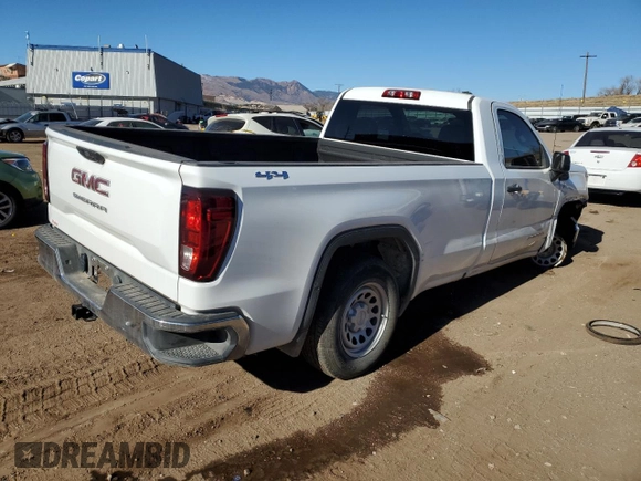 2024 GMC Sierra 1500 with VIN 3GTNUAED8RG219406, listed as a Copart auction lot 88583145 with 4,394 mi miles and Salvage Title. Bid and sale history available at DreamBid. Image 3.