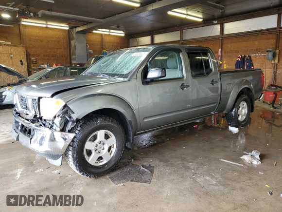 2007 Nissan Frontier SE with VIN 1N6AD09W87C435855, listed as a Copart auction lot 53328625 with 118,209 mi miles and Salvage Title. Bid and sale history available at carsss.com. Image 1.
