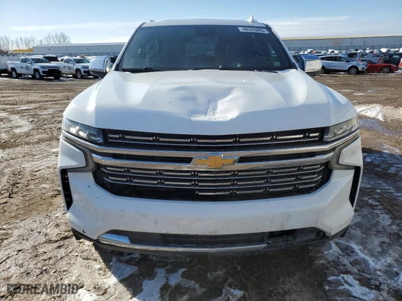 2023 Chevrolet Tahoe Premier with VIN 1GNSKSKD8PR246175, listed as a Copart auction lot 48263865 with 54,988 mi miles and Clean Title. Bid and sale history available at carsss.com. Image 5.