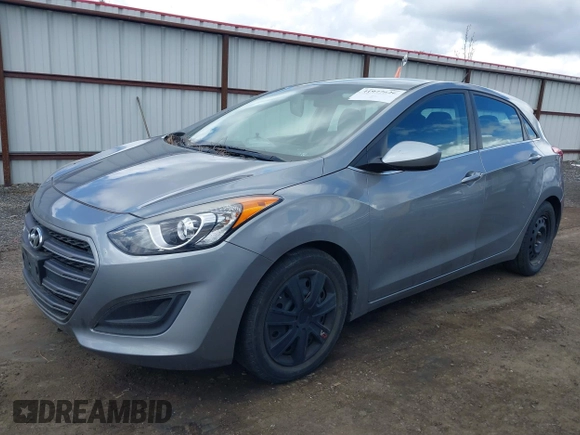 2016 Hyundai Elantra GT with VIN KMHD35LH0GU257682, listed as a IAAI auction lot 41977626 with 1 mi miles. Bid and sale history available at carsss.com. Image 2.