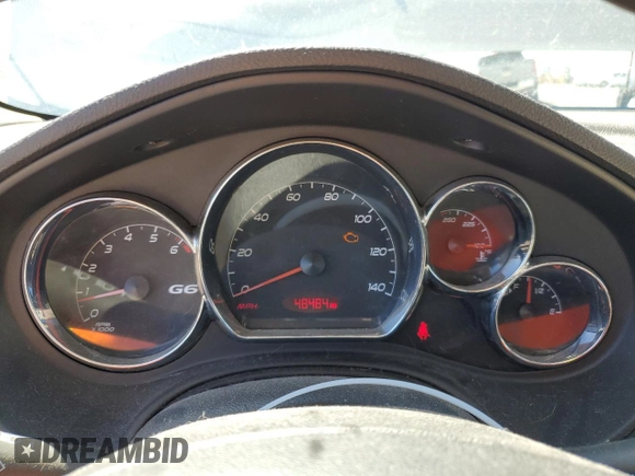2006 Pontiac G6 6-Cyl z VIN 1G2ZG558364240017, wystawiony jako Copart lot #59183785 z przebiegiem 48 484 mil mil oraz Szkoda całkowita • Salvage title. Historia ofert i sprzedaży dostępna na DreamBid. Obrazek 9.