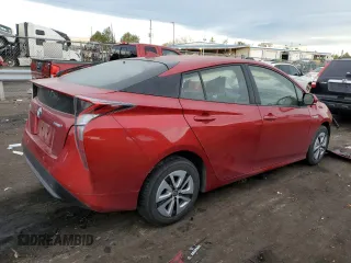 2017 Toyota Prius Two with VIN JTDKARFU5H3049838, listed as a Copart auction lot 81949184 with 84,960 mi miles and Salvage Title. Bid and sale history available at carsss.com. Image 3.