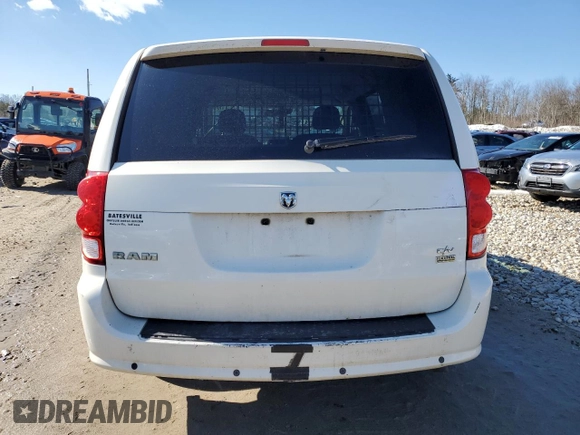 2013 Ram Cargo Van Tradesman with VIN 2C4JRGAG6DR680450, listed as a Copart auction lot 45389175 with 217,118 mi miles and Clean Title. Bid and sale history available at carsss.com. Image 6.