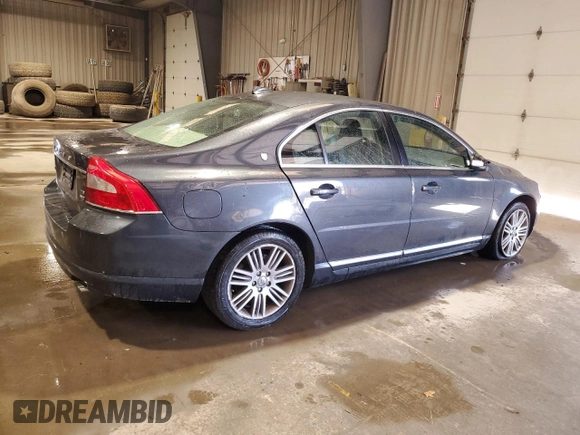 2009 Volvo S80 I6 Turbo with VIN YV1AR992791097296, listed as a Copart auction lot 77450904 with 131,310 mi miles and Salvage Title. Bid and sale history available at carsss.com. Image 3.