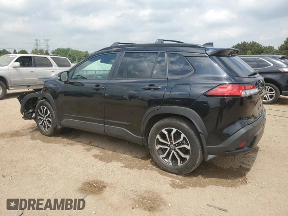 2023 Toyota Corolla Cross Hybrid S with VIN 7MUFBABG6PV014258, listed as a Copart auction lot 56750315 with 93,660 mi miles and Salvage title. Bid and sale history available at DreamBid. Image 2.