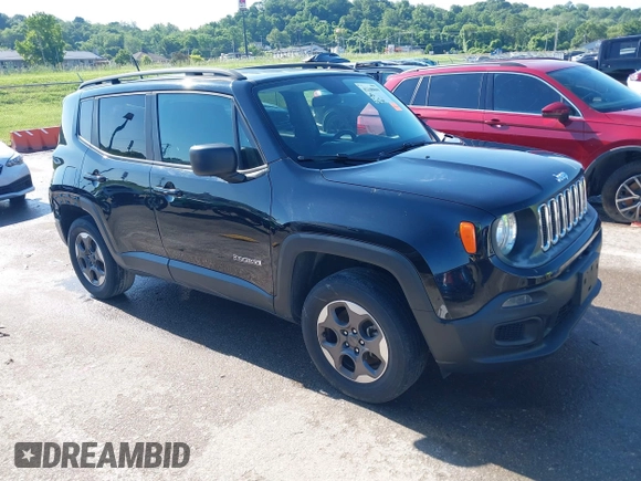2017 Jeep Renegade Sport with VIN ZACCJBAB7HPE42978, listed as a IAAI auction lot 42348869 with 78,154 mi miles and . Bid and sale history available at DreamBid. Image 1.