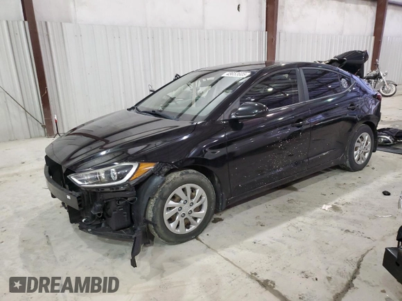 2018 Hyundai Elantra SE z VIN KMHD74LF3JU519294, wystawiony jako Copart lot #45653605 z przebiegiem 113 715 mil mil oraz Szkoda całkowita • Salvage title. Historia ofert i sprzedaży dostępna na DreamBid. Obrazek 1.