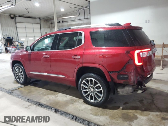 2020 GMC Acadia Denali z VIN 1GKKNXLS1LZ228836, wystawiony jako Copart lot #56042385 z przebiegiem 111 736 mil mil oraz Szkoda całkowita • Salvage title. Historia ofert i sprzedaży dostępna na DreamBid. Obrazek 2.