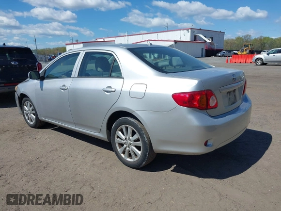 2009 Toyota Corolla with VIN 2T1BU40E69C142856, listed as a IAAI auction lot 42045414 with 238,154 mi miles. Bid and sale history available at carsss.com. Image 3.