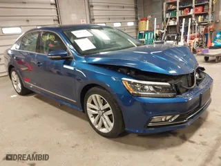 2017 Volkswagen Passat 1.8T SE w/Technology with VIN 1VWGT7A3XHC038155, listed as a IAAI auction lot 41802440 with 102,555 mi miles. Bid and sale history available at carsss.com. Image 1.
