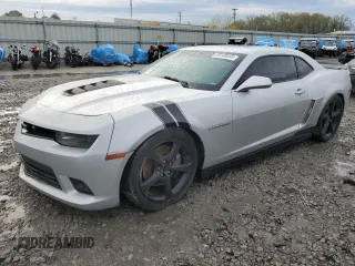 2014 Chevrolet Camaro SS with VIN 2G1FT1EW6E9156294, listed as a Copart auction lot 50140645 with 136,854 mi miles and Salvage title. Bid and sale history available at DreamBid. Image 1.