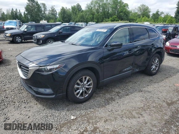 2019 Mazda CX-9 Touring with VIN JM3TCACY8K0312296, listed as a Copart auction lot 58550155 with 87,363 mi miles and Salvage title. Bid and sale history available at DreamBid. Image 1.