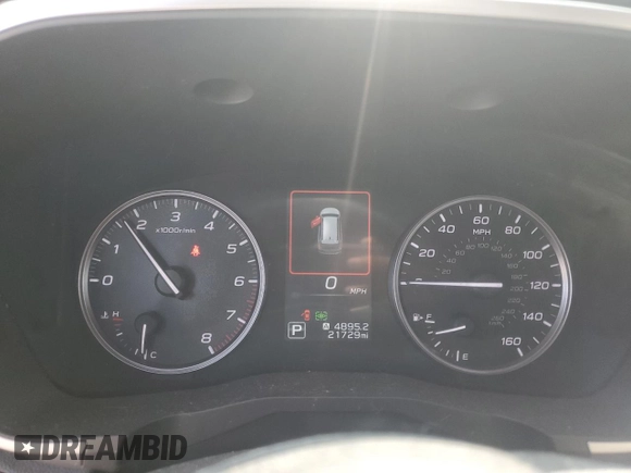 2023 Subaru Ascent Limited with VIN 4S4WMAUD1P3403216, listed as a Copart auction lot 60088595 with 21,729 mi miles and Salvage title. Bid and sale history available at DreamBid. Image 9.