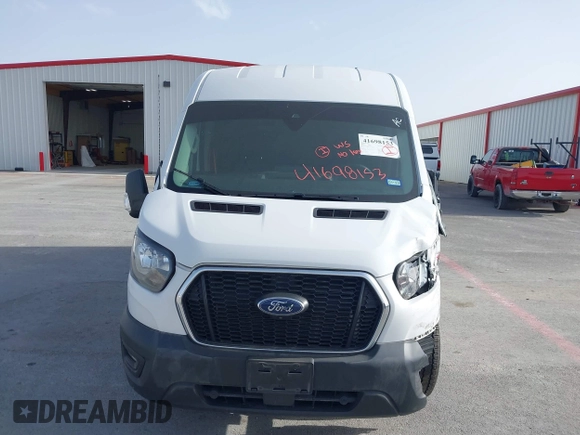 2023 Ford Transit Cargo with VIN 1FTBR1C85PKA32611, listed as a IAAI auction lot 41698153 with 25,010 mi miles and . Bid and sale history available at carsss.com. Image 12.