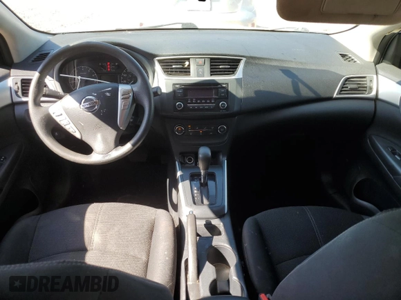 2017 Nissan Sentra S with VIN 3N1AB7AP6HY237695, listed as a Copart auction lot 52193425 with 187,850 mi miles and Salvage Title. Bid and sale history available at DreamBid. Image 8.