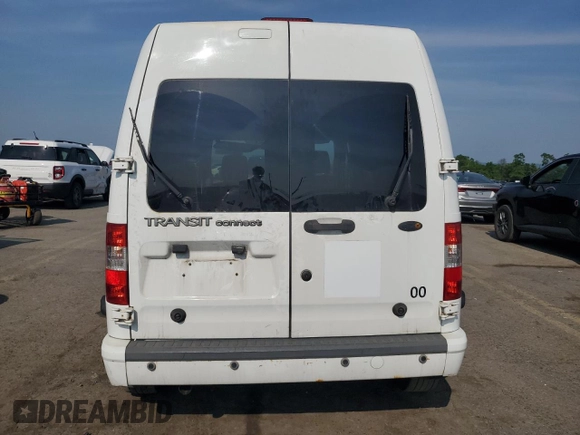 2011 Ford Transit Connect XLT z VIN NM0LS7DN6BT056934, wystawiony jako Copart lot #60698885 z przebiegiem 166 406 mil mil oraz Szkoda całkowita • Salvage title. Historia ofert i sprzedaży dostępna na DreamBid. Obrazek 6.