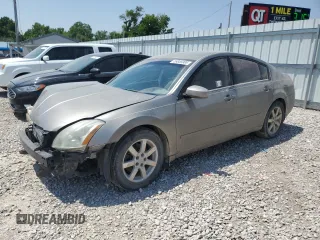 2004 Nissan Maxima SE with VIN 1N4BA41E84C911386, listed as a Copart auction lot 59855985 with 184,478 mi miles and Salvage title. Bid and sale history available at DreamBid. Image 1.