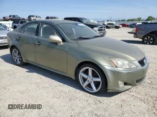 2006 Lexus IS 250 z VIN JTHBK262865012673, wystawiony jako Copart lot #59620345 z przebiegiem 169 413 mil mil oraz Czysty tytuł • Clean title. Historia ofert i sprzedaży dostępna na DreamBid. Obrazek 4.