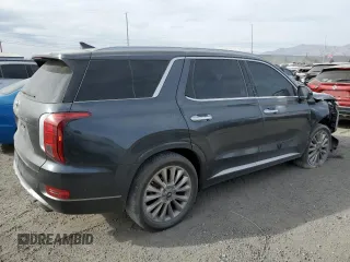 2020 Hyundai Palisade Limited z VIN KM8R54HEXLU052728, wystawiony jako Copart lot #42217215 z przebiegiem 55 199 mil mil oraz Szkoda całkowita • Salvage title. Historia ofert i sprzedaży dostępna na DreamBid. Obrazek 3.