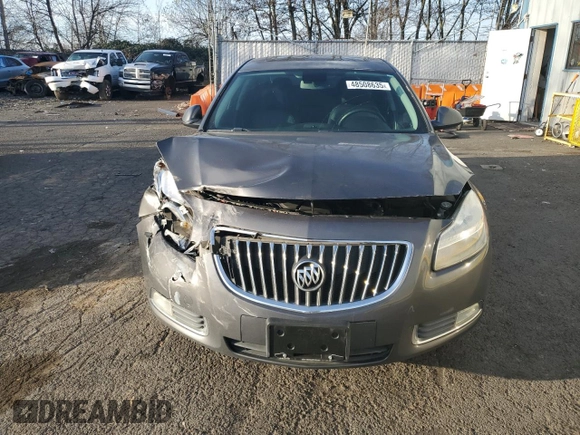2011 Buick Regal CXL RL2 with VIN W04GP5EC6B1006757, listed as a Copart auction lot 48508635 with 174,462 mi miles and Salvage Title. Bid and sale history available at DreamBid. Image 5.