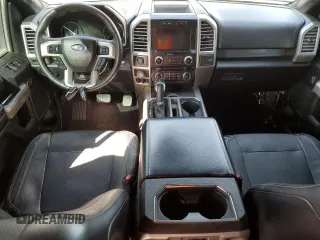 2016 Ford F-150 XLT with VIN 1FTEW1EG9GKD63962, listed as a Copart auction lot 47525745 with 0 mi miles and Salvage Title. Bid and sale history available at carsss.com. Image 8.