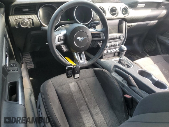 2023 Ford Mustang EcoBoost with VIN 1FA6P8TH3P5106032, listed as a Copart auction lot 51482655 with 27,510 mi miles and Salvage title. Bid and sale history available at DreamBid. Image 8.