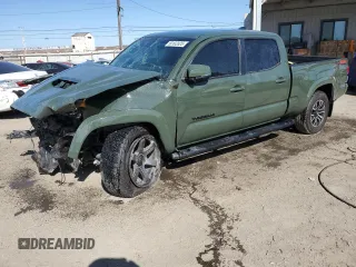 2022 Toyota Tacoma SR5 with VIN 3TMDZ5BN9NM133972, listed as a Copart auction lot 50102025 with 12,598 mi miles and Salvage title. Bid and sale history available at DreamBid. Image 1.