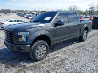 2017 Ford F-150 XL with VIN 1FTEW1EF2HKE47307, listed as a IAAI auction lot 41928346 with 50,337 mi miles. Bid and sale history available at carsss.com. Image 17.