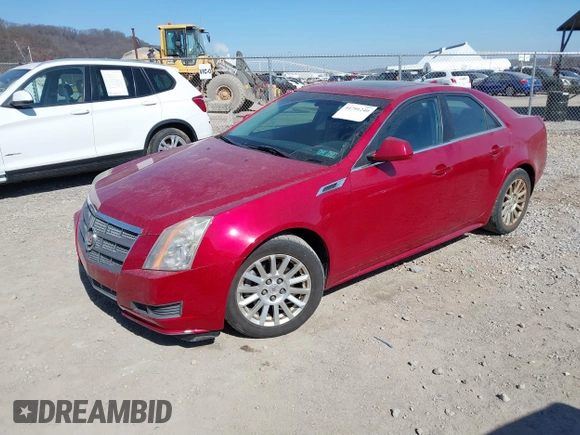 2011 Cadillac CTS Sedan Luxury with VIN 1G6DG5EY8B0166488, listed as a IAAI auction lot 41791240 with 90,304 mi miles. Bid and sale history available at carsss.com. Image 2.